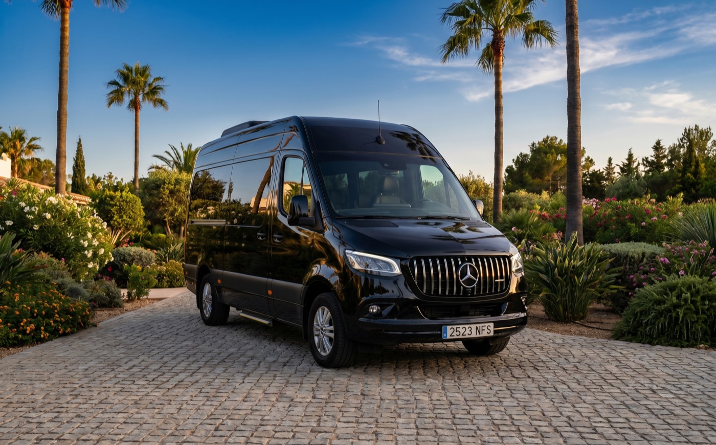 12-seater minibus